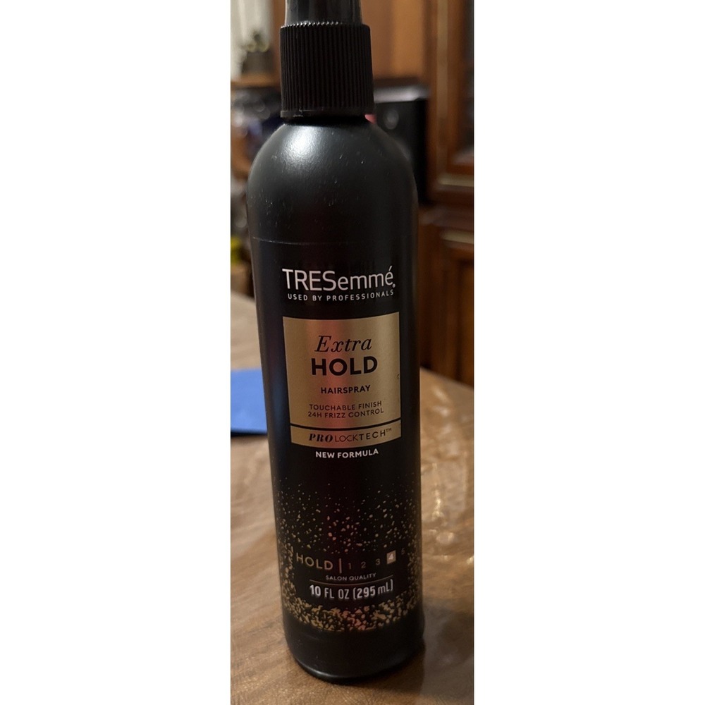 Hairspray Extra Hold TRESemme (4) Profesional 24H Frizz Control 10oz